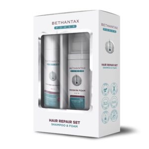 Kabin Boy Saç Dökülmesi Karşıtı Şampuan Ve Köpük 2 li Set - 100 ml